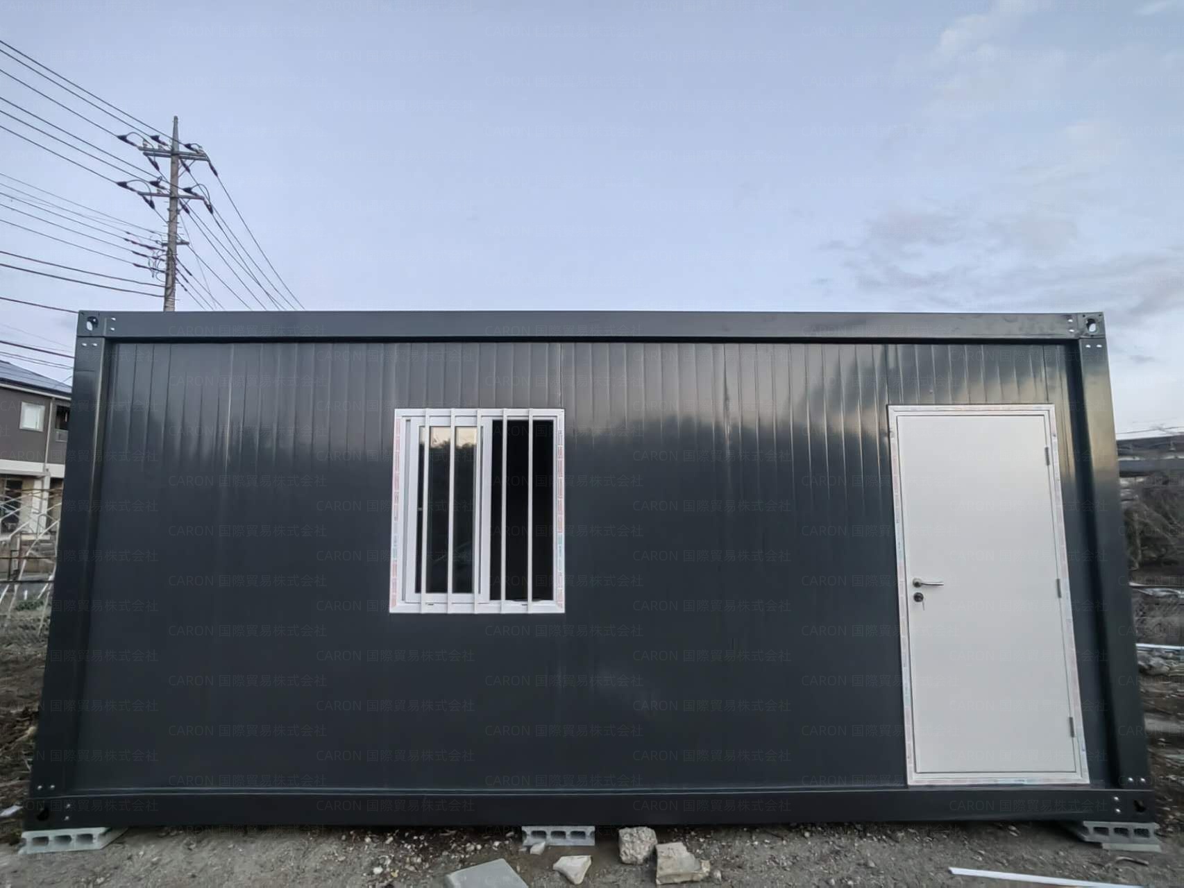 オールグレー　3m × 5.95m × 